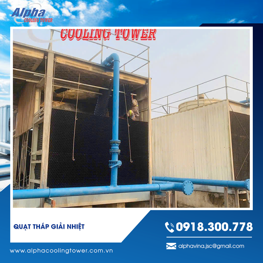 Alpha Việt Nam chuyên sản xuất lắp đặt trọn gói tháp giải nhiệt Alpha Việt Nam chuyên sản xuất lắp đặt trọn gói tháp giải nhiệt