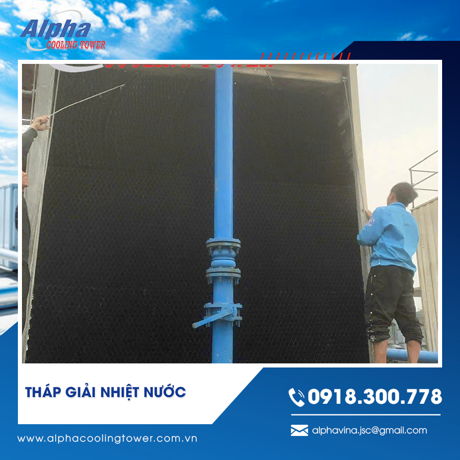 Alpha Việt Nam cung cấp tháp giải nhiệt nước giá tốt nhất