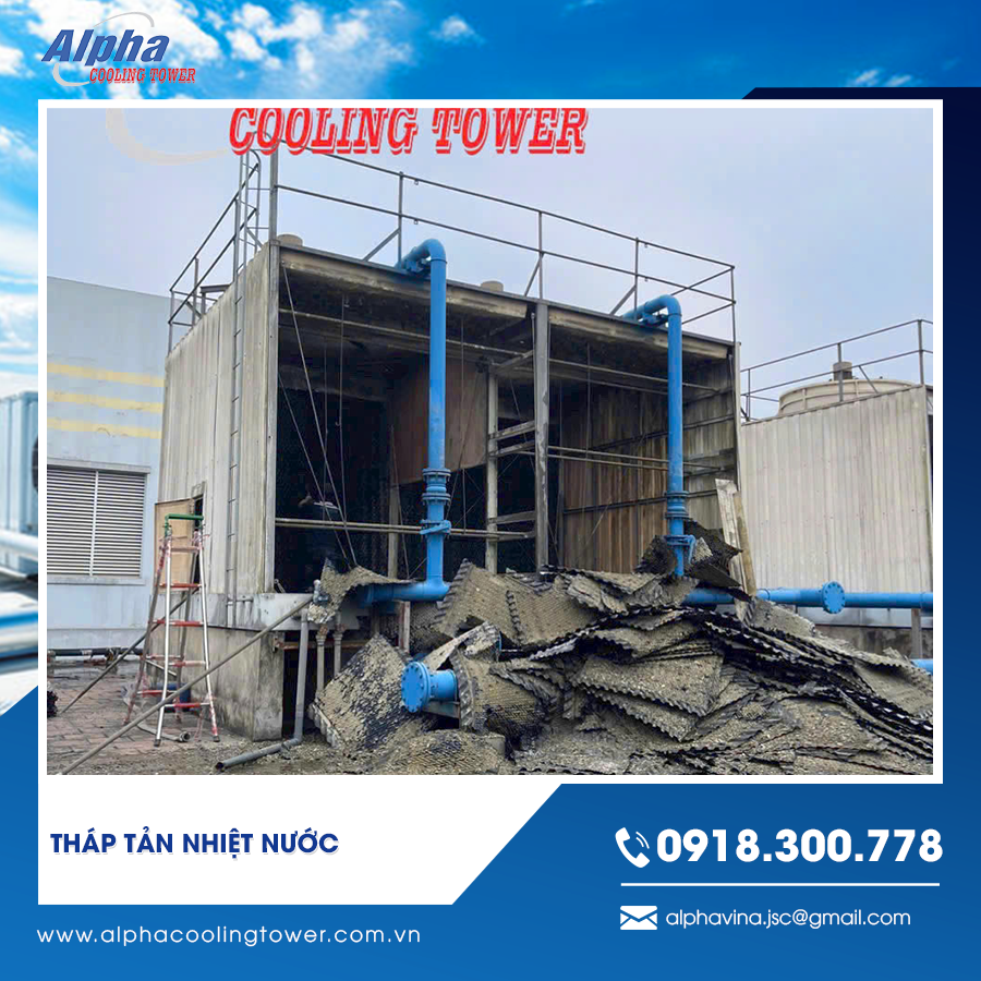 Cập nhật giá lắp đặt tháp tản nhiệt nước mới nhất!