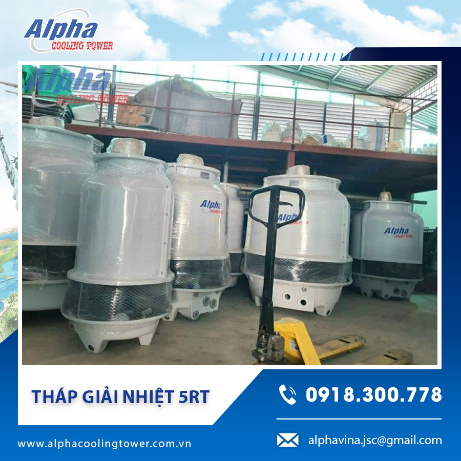 Hình ảnh kho chứa tháp giải nhiệt 5RT