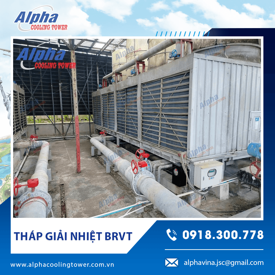 Tháp giải nhiệt giúp duy trì nhiệt độ ổn định cho dây chuyền sản xuất Tháp giải nhiệt giúp duy trì nhiệt độ ổn định cho dây chuyền sản xuất