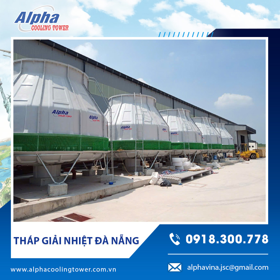 Ứng dụng thực tế của tháp giải nhiệt hiệu quả làm mát trong môi trường công nghiệp.