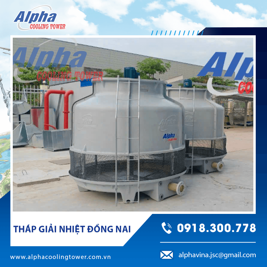 Hình ảnh tháp giải nhiệt thiết kế bền bỉ, dễ bảo trì Hình ảnh tháp giải nhiệt thiết kế bền bỉ, dễ bảo trì